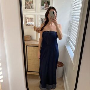 Anthropologie Mare Mare denim skirt dress